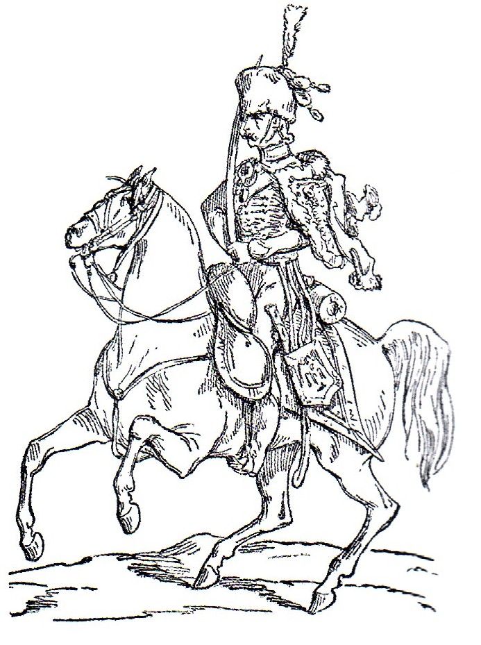Französischer Reiter 1806